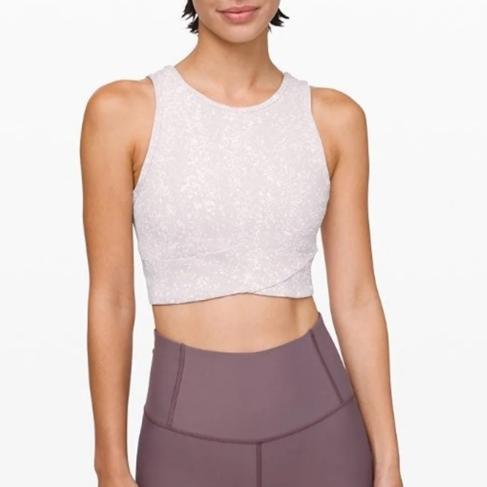 Lululemon Energetic Edge Cropped Tank